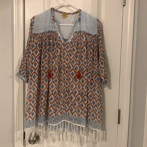 Roberta Roller Rabbit‎ Beach CoverupTunic Size XS tunic summer beach vacation